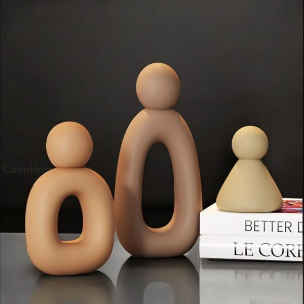 Modern Resin Family Figurines