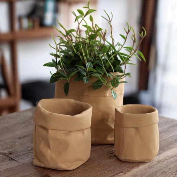 Modern Cement Storage Pot