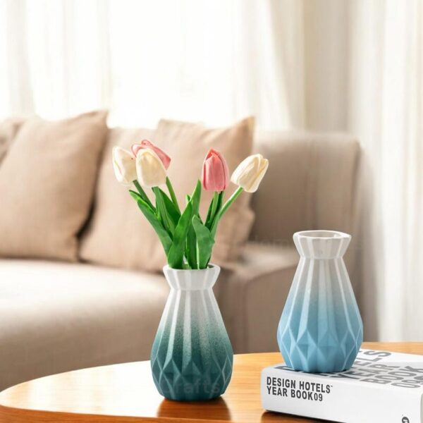 Modern Geometric Ceramic Vase