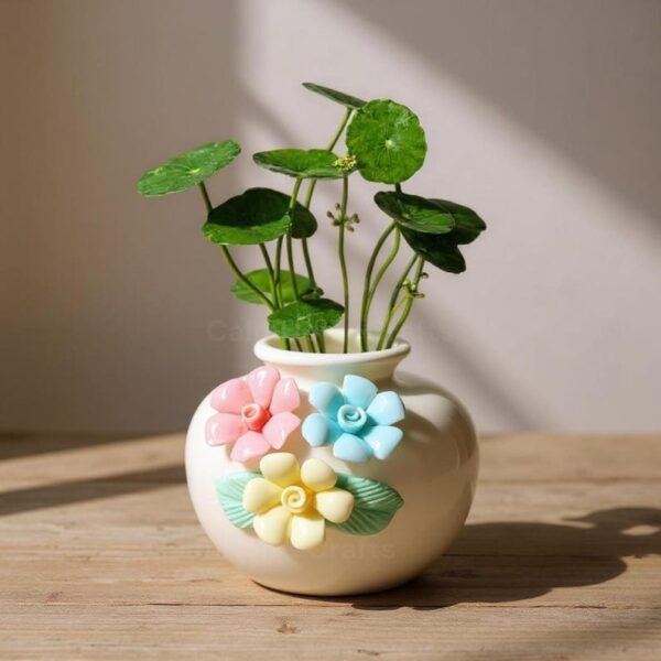 Mini 3D Rose Porcelain Bud Vase