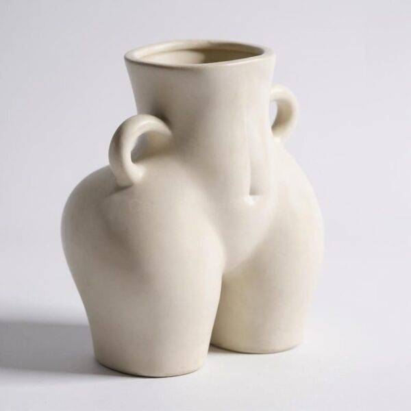 Curvy Body Abstract Vase